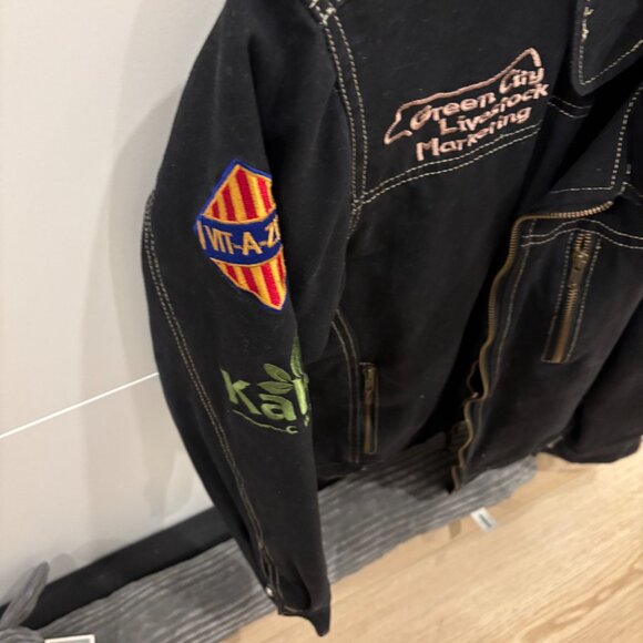 Nicely Embroidered Rodeo Sponsor Jacket - Picture 3 of 7